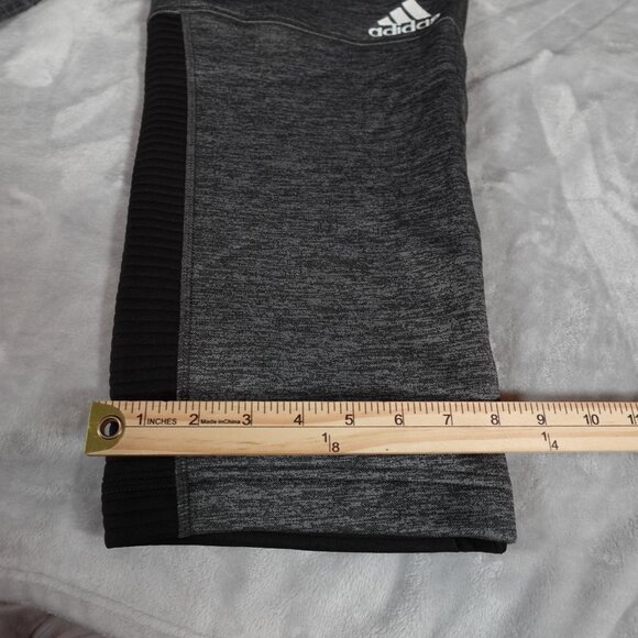 Adidas NBA Player Training Pants Mens 2XL 37” +2 Length Climawarm Gray - Picture 12 of 12